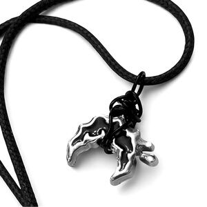 5 For $25💫Wiccan Wicked Melting Celestial Crescent Moon Pendant Nec…